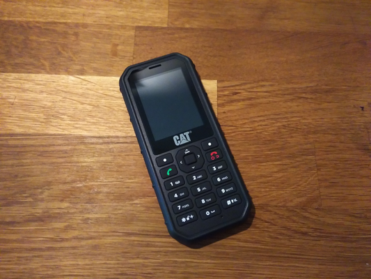 photo of a dumb mobile phone